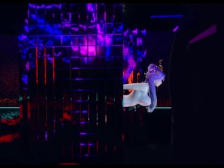 3D cute Asian cosplay babe got fucked so hard in the KTV