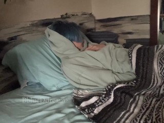 Cozy FTM Twink Morning Wood Problem