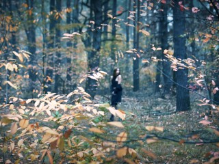 Fortuneteller teen in the forest turns into a succubus horny for devil cum