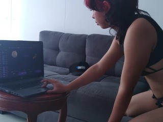 I was at the PC, but I found something more interesting to do! Sorry, I´m just a slut